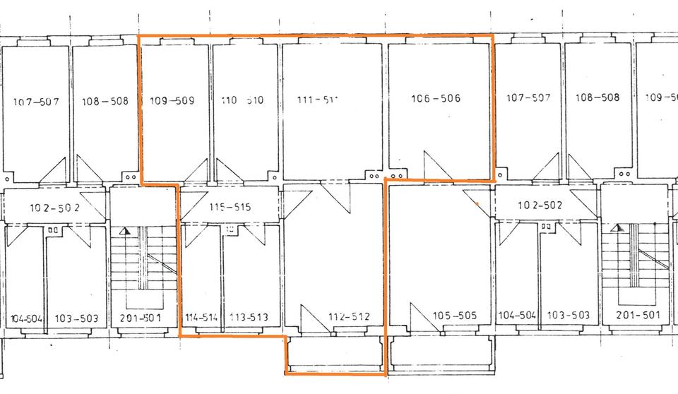Etagenwohnung Kamenz - 5 Zimmer, 84 m&sup2;, 570&euro; | Angebot:25907378