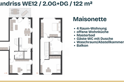 Wohnung Crimmitschau - 4 Zimmer, 122 m&sup2;, 1.159&euro; | Angebot:26866568
