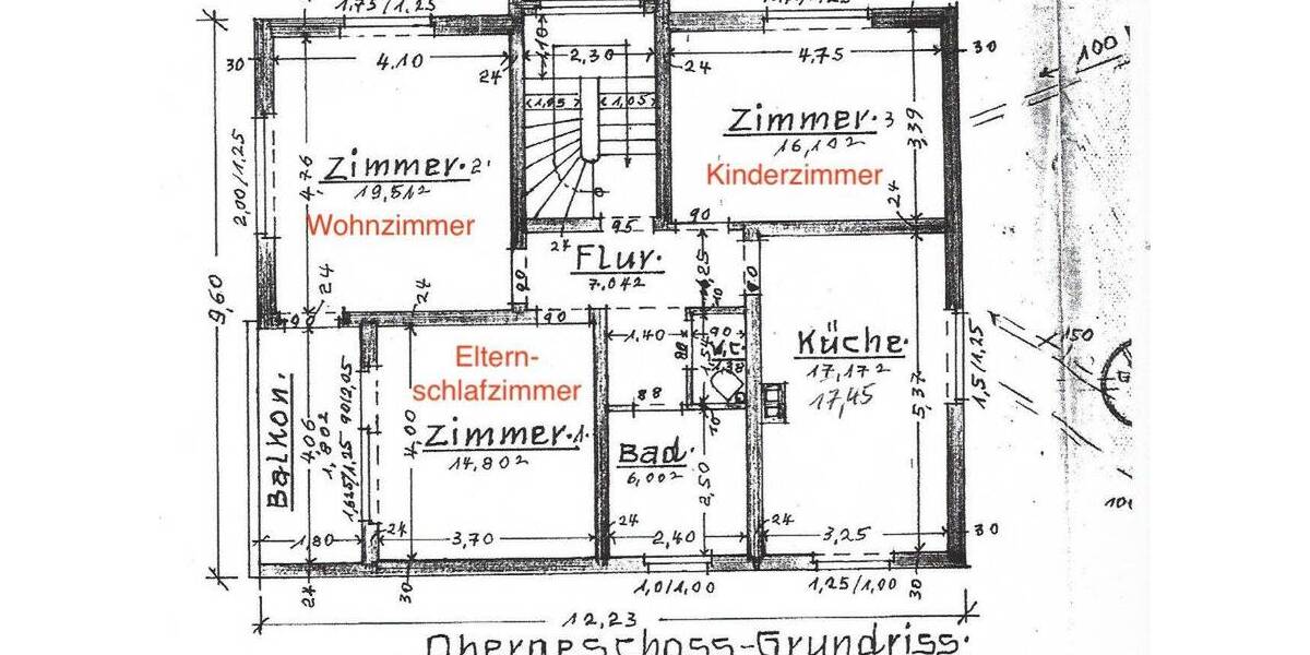 Etagenwohnung Hohberg-Niederschopfheim Niederschopfheim - 3 Zimmer, 87 m&sup2;, 870&euro; | Angebot:26825605