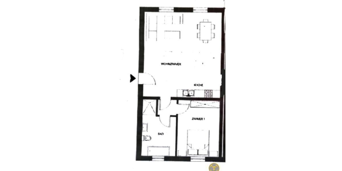 Erdgeschoßwohnung Freiberg - 2 Zimmer, 65 m&sup2;, 320&euro; | Angebot:26552195