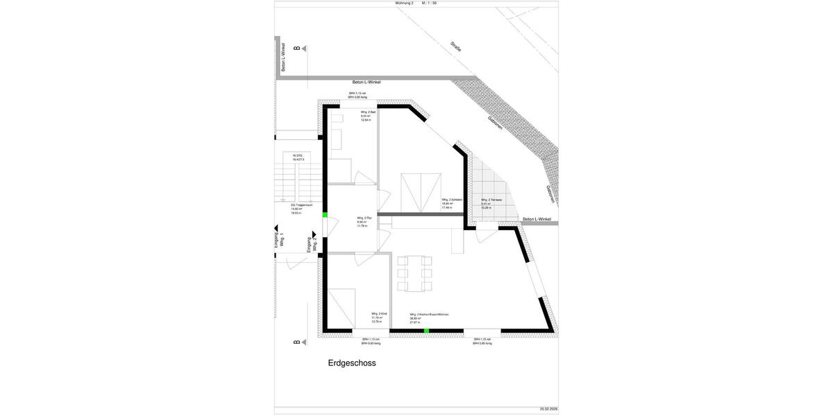 Erdgeschoßwohnung Osburg - 3 Zimmer, 99 m&sup2;, 1.287&euro; | Angebot:25182737