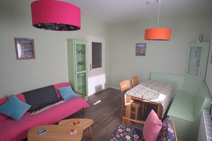 3-Zimmerwohnung mit Internet, DuWc, Küche, TV und Balkon+Terrasse, Waschmaschine