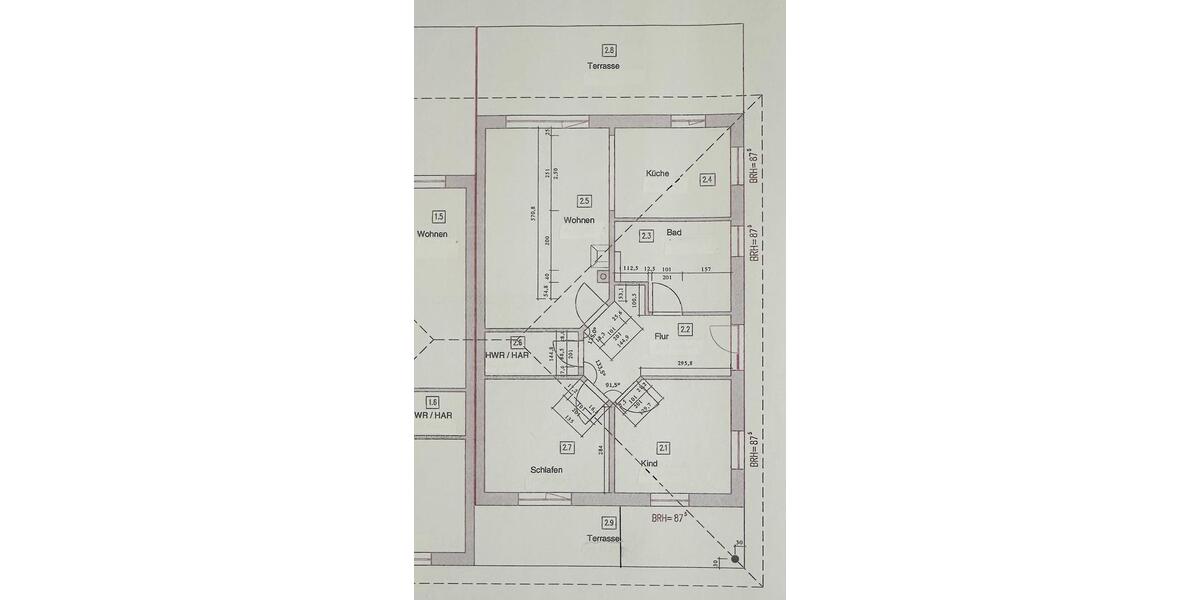 Doppelhaushälfte Neuruppin - 3 Zimmer, 103 m&sup2;, 1.400&euro; | Angebot:25791635