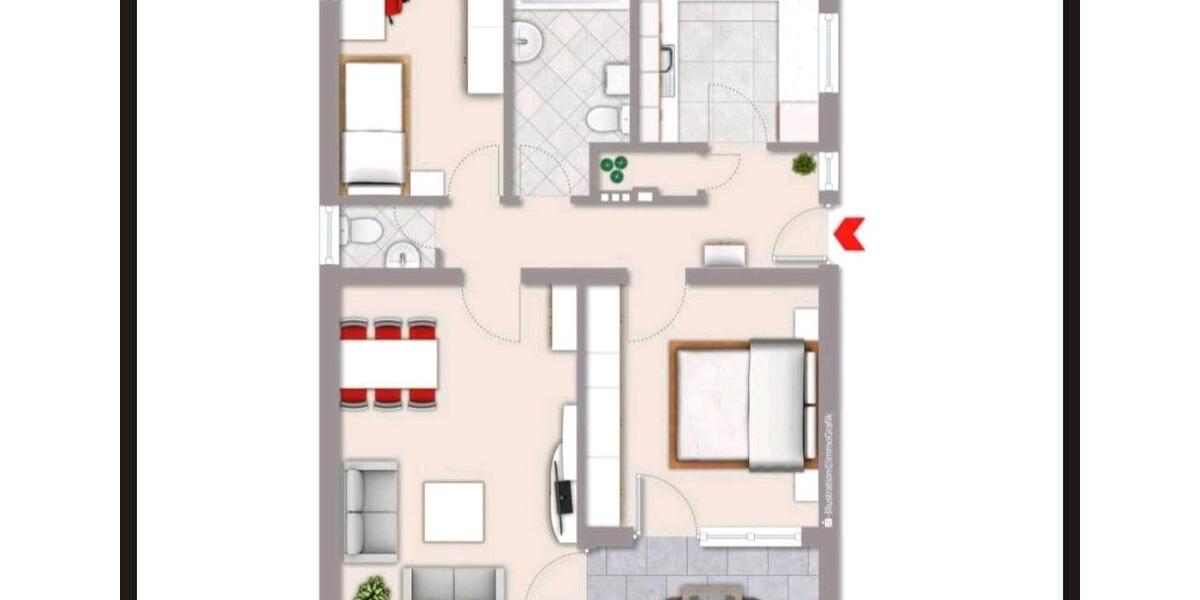 Etagenwohnung Neuwied - 3 Zimmer, 66 m&sup2;, 700&euro; | Angebot:26042578