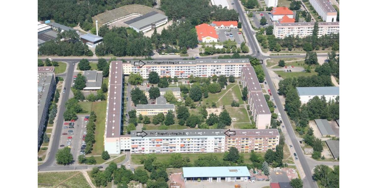 Erdgeschoßwohnung Weißwasser (Oberlausitz) - 3 Zimmer, 60 m&sup2;, 374&euro; | Angebot:24568768