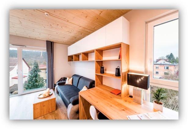Wohnen auf Zeit Bad Hersfeld - 1 Zimmer, 35 m&sup2;, 825&euro; | Angebot:26338122