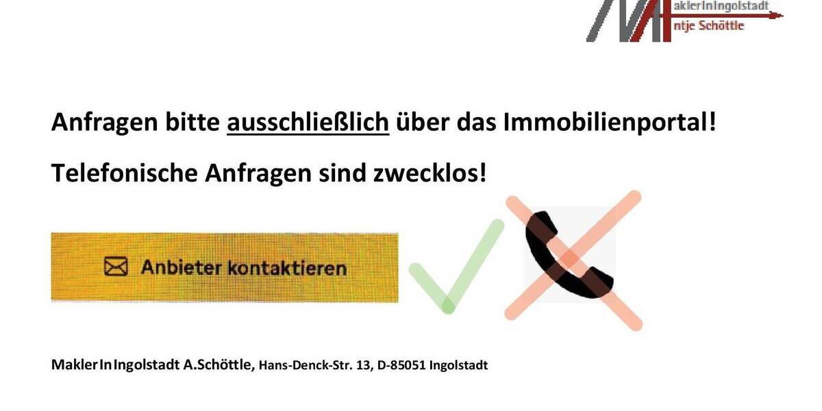 Etagenwohnung Ingolstadt Altstadt Nordost - 2 Zimmer, 76 m&sup2;, 1.195&euro; | Angebot:26205559