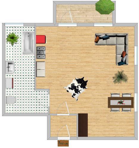 Etagenwohnung Lichtenstein (Sachsen) - 1 Zimmer, 36 m&sup2;, 216&euro; | Angebot:26459485