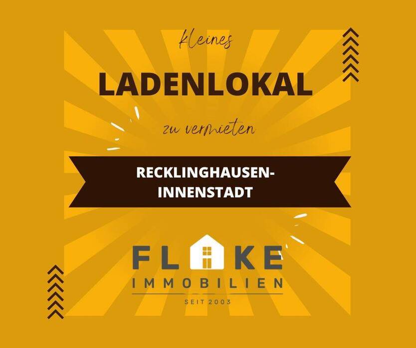 Ladenlokal in der Fußgängerzone von Recklinghausen!