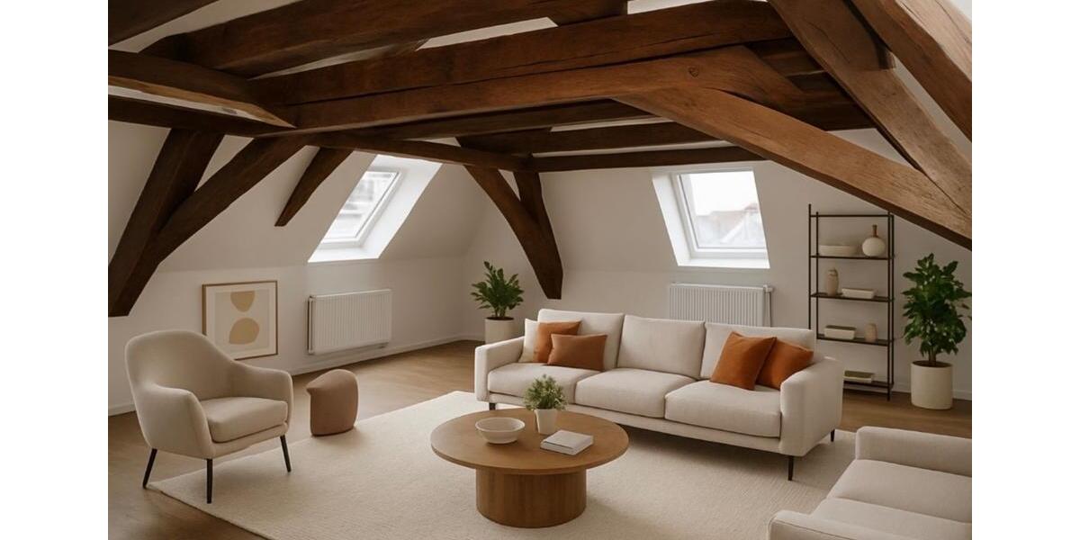 Dachgeschoßwohnung Bad Schussenried - 3.5 Zimmer, 88 m&sup2;, 1.100&euro; | Angebot:25964347