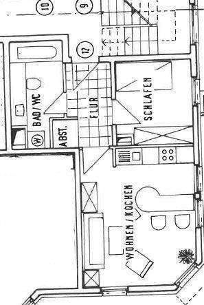Etagenwohnung Plauen Stadtmitte - 1 Zimmer, 40 m&sup2;, 250&euro; | Angebot:26305856