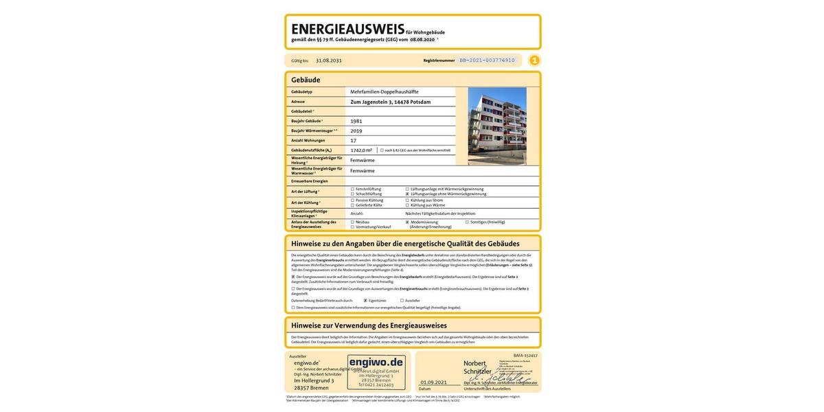 Gewerbeobjekt Potsdam Industriegelände - 280&euro; | Angebot:26544847