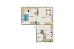 Etagenwohnung Dortmund Innenstadt Nord - 2.5 Zimmer, 54 m&sup2;, 468&euro; | Angebot:26683847