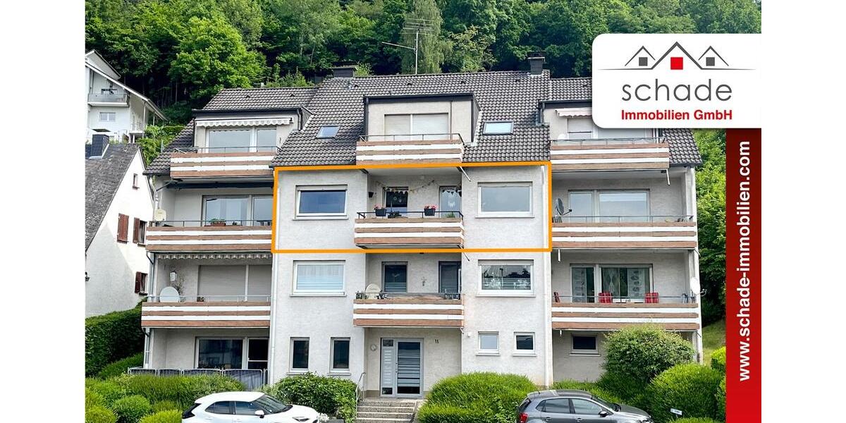 SCHADE IMMOBILIEN - Wohnung im Zentrum! 2 Zimmer mit Küche, Balkon und Stellplatz! 2 zimmer