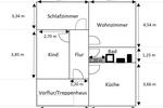 Etagenwohnung Petershagen - 3 Zimmer, 60 m&sup2;, 660&euro; | Angebot:26051265