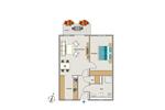 Etagenwohnung Duisburg Walsum - 2 Zimmer, 64 m&sup2;, 773&euro; | Angebot:26227962