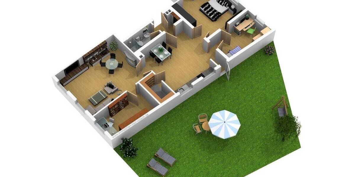 Etagenwohnung Coburg - 4 Zimmer, 107 m&sup2;, 1.100&euro; | Angebot:26853071