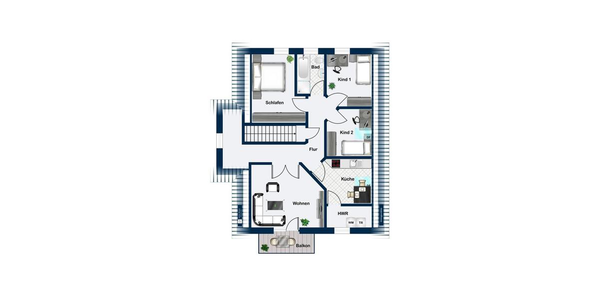Dachgeschoßwohnung Schneverdingen - 4 Zimmer, 96 m&sup2;, 916&euro; | Angebot:26379899