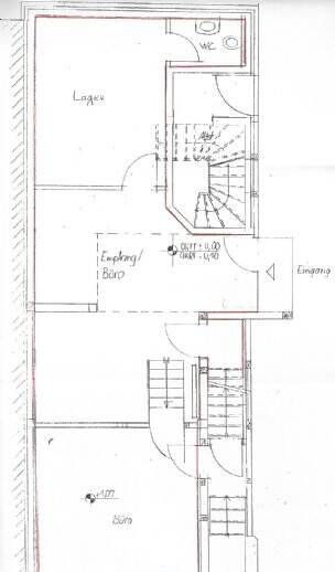 Gewerbefläche in der Innenstadt 3 zimmer