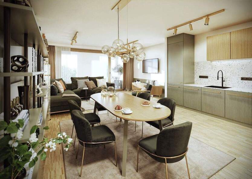 6.1.1 Über den Dächern der Stadt – ein Zuhause mit Weitblick 3 zimmer