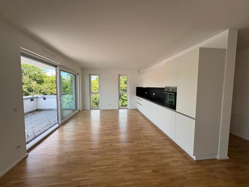 Penthouse mit Blick ins Grüne