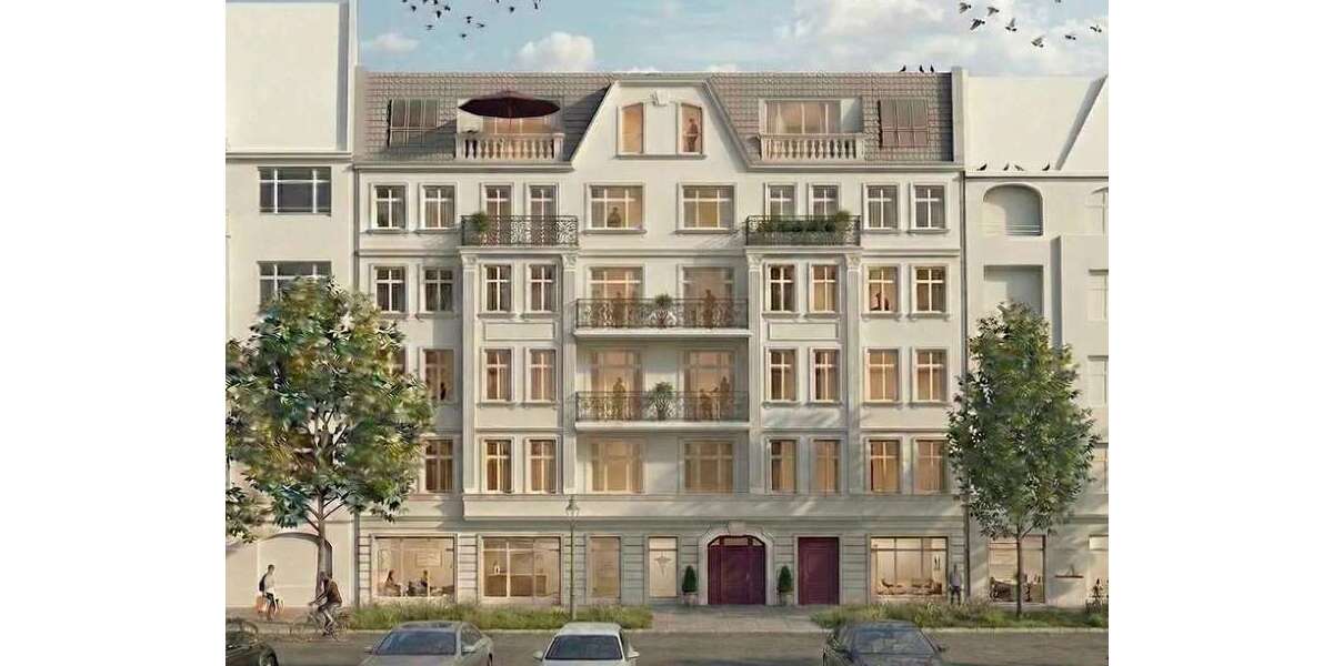 Etagenwohnung Berlin Charlottenburg-Wilmersdorf - 2 Zimmer, 55 m&sup2;, 1.495&euro; | Angebot:27056328