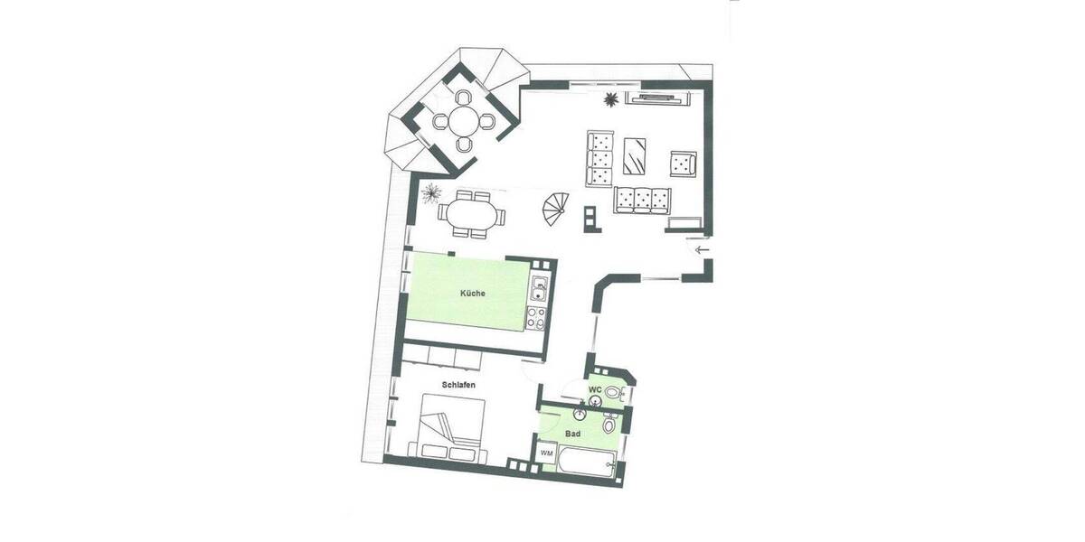 Etagenwohnung Saarbrücken - St. Johann St Johann - 5 Zimmer, 135 m&sup2;, 1.290&euro; | Angebot:26834150