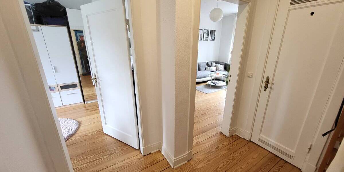 Etagenwohnung Lübeck St. Lorenz Nord - 2 Zimmer, 55 m&sup2;, 550&euro; | Angebot:26657043