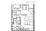 Schönes und Helles 1-Zimmerapartment mit Schlafnische - Einbauküche - TG-Stellplatz