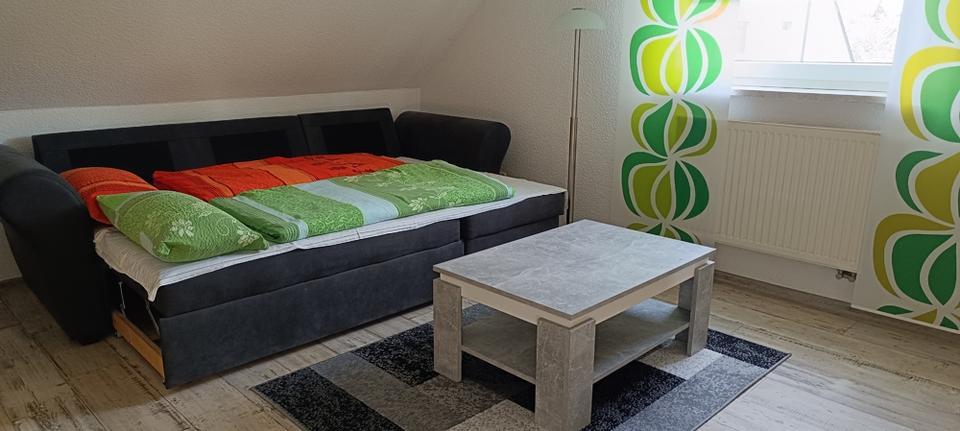 2-Zimmer-Wohnung mit BALKON - vollmöbliert -Nähe VW-Standort
