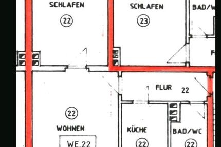 Wohnung Apolda - 2 Zimmer, 48 m&sup2;, 430&euro; | Angebot:25053822