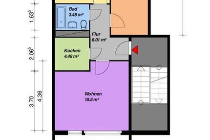 Ab sofort!!! Helle 3RaumWhg. mit EBK 314€ kalt 3 zimmer