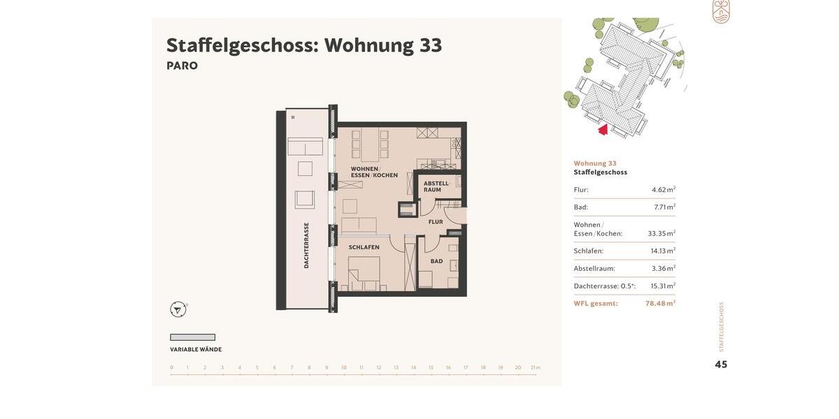 Etagenwohnung Wildeshausen - 2 Zimmer, 78 m&sup2;, 911&euro; | Angebot:25181887
