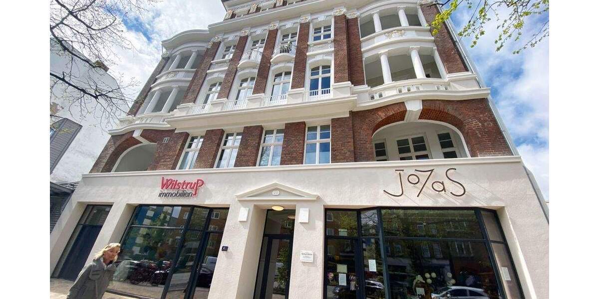 Sanierte Altbauwohnung in prachtvollem Gründerzeitbau auf der Holtenauer - mit zwei Balkonen! 2 zimmer