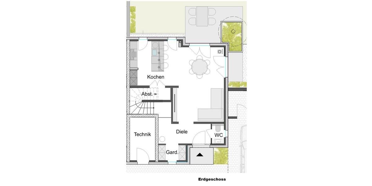 Doppelhaushälfte Tostedt - 3 Zimmer, 127 m&sup2;, 1.995&euro; | Angebot:26225573