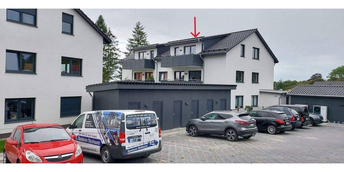 Etagenwohnung Bergen auf Rügen Bergen - 3 Zimmer, 84 m&sup2;, 925&euro; | Angebot:26804349