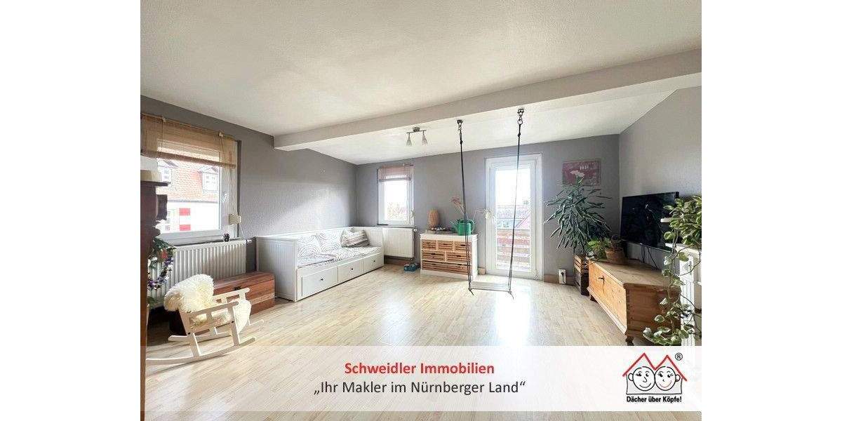 Etagenwohnung Rückersdorf Strengenberg - 3 Zimmer, 117 m&sup2;, 1.150&euro; | Angebot:25699473