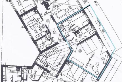 1-ZKB, Balkon in LU-Friesenheim–gepflegtes Eckhaus am Ruthenplatz 1 zimmer