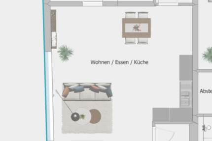 Traumhafte, frisch renovierte 2,5-Zimmer Wohung