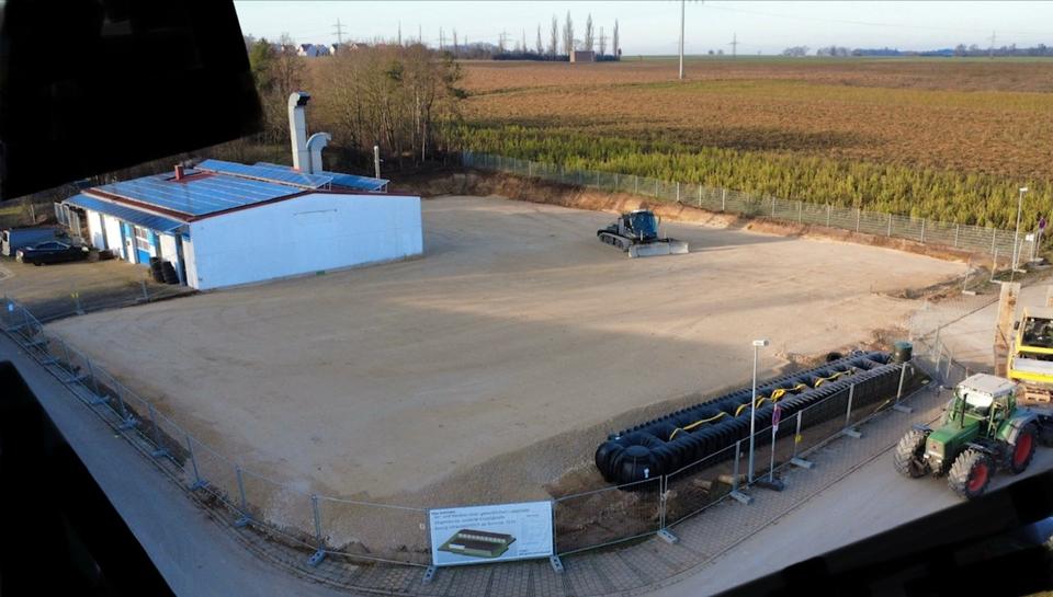 Isolierte Lagerhalle Gewerbe abgetrennte Abteile zu vermieten zimmer