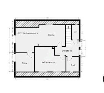 Dachgeschoßwohnung Schortens - 3 Zimmer, 73 m&sup2;, 790&euro; | Angebot:26050385