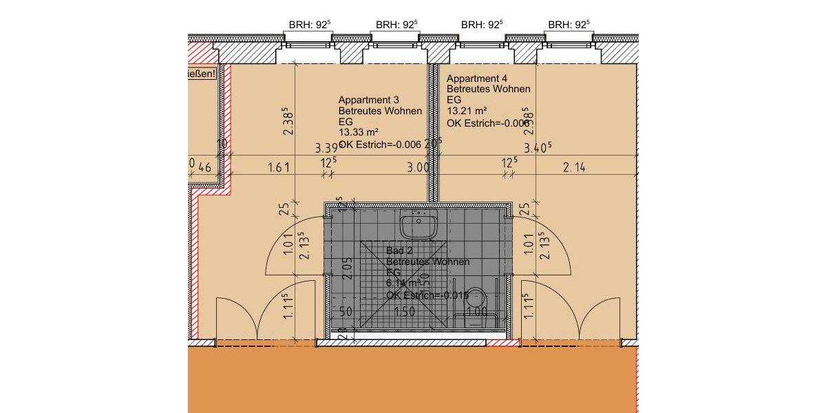 Erdgeschoßwohnung Ruhla - 1 Zimmer, 35 m&sup2;, 311&euro; | Angebot:26335780
