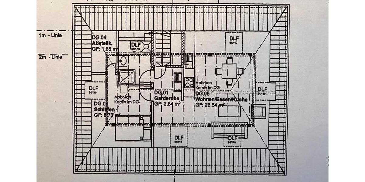 Dachgeschoßwohnung Bad Kissingen - 2 Zimmer, 42 m&sup2;, 588&euro; | Angebot:26227713