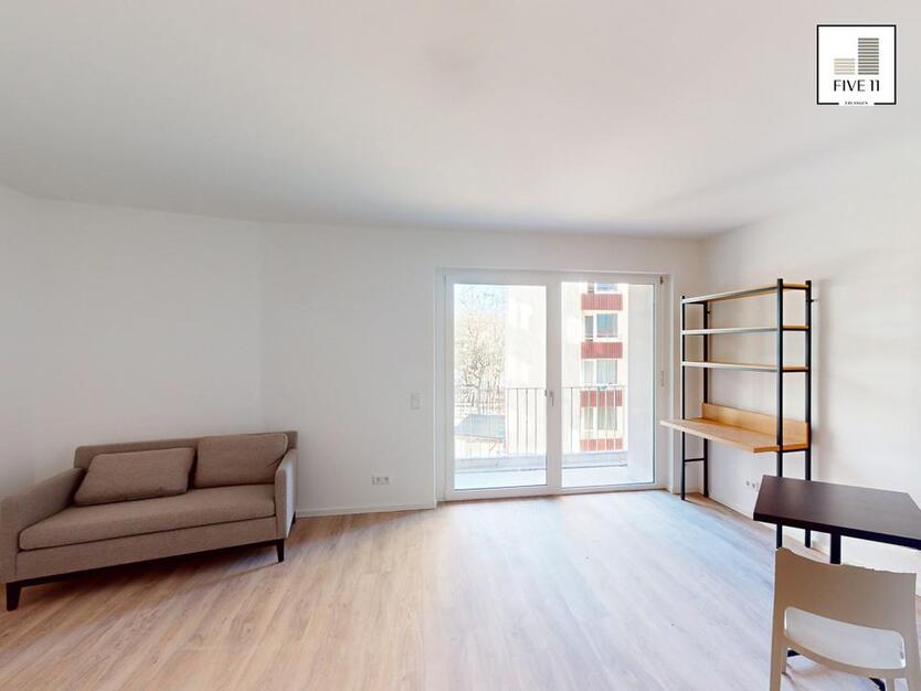 Für Singles & Pendler: Möblierte 1-Zimmer-Wohnung