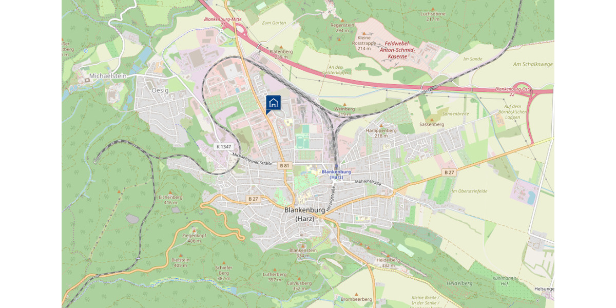 Gewerbeobjekt Blankenburg (Harz) - 623&euro; | Angebot:17501079