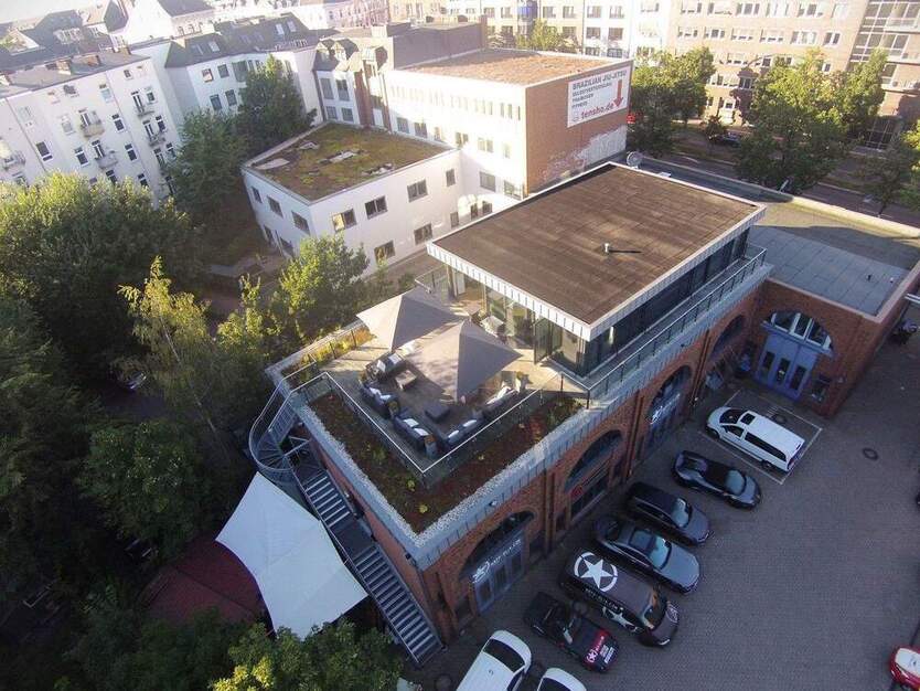 Penthouse-Loft-Büro (wohntauglich) in der Schanze mit Dachterrasse zimmer
