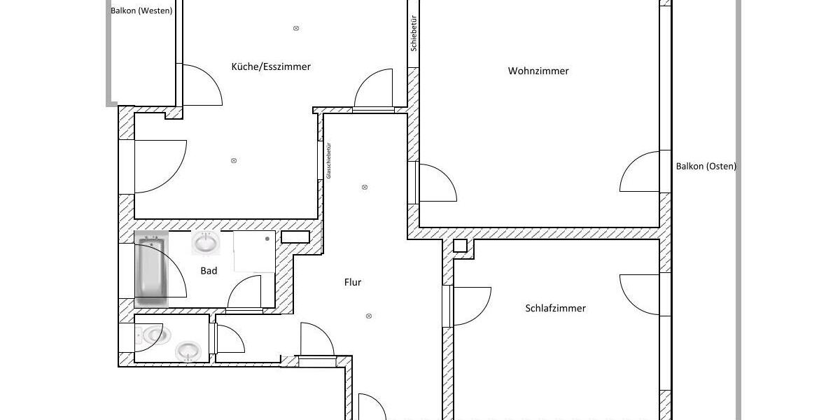 Etagenwohnung Denzlingen - 2.5 Zimmer, 105 m&sup2;, 1.400&euro; | Angebot:25100814