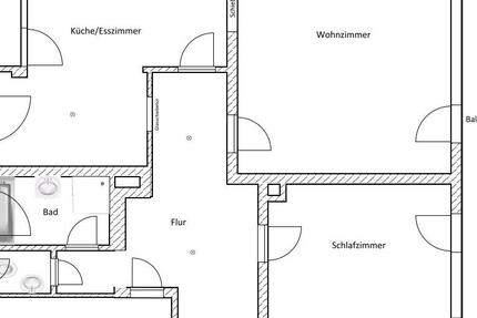 Wohnung Denzlingen - 2.5 Zimmer, 105 m&sup2;, 1.400&euro; | Angebot:25100814