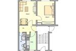 Erdgeschoßwohnung Grabow - 2 Zimmer, 45 m&sup2;, 315&euro; | Angebot:26446865