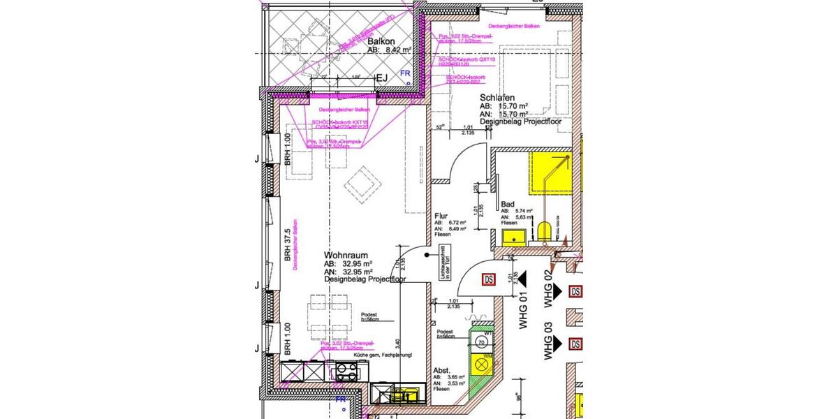 Etagenwohnung Dörpen - 2 Zimmer, 65 m&sup2;, 700&euro; | Angebot:23808190
